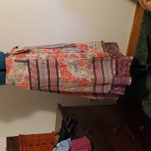 Darn good yarns silk sari wrap skirt